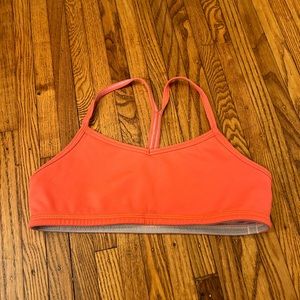 Ivivva Girl Pink Razorback Reversible Sports Bra Size 12